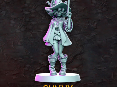 Sunny Miniatures Ready to Print 3D Print Model