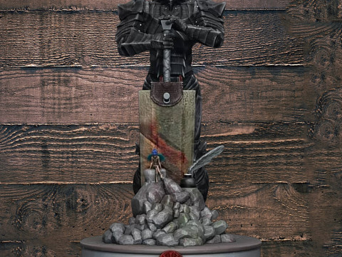 Berserk Fanart Miniatures Ready to Print 3D-printmodel