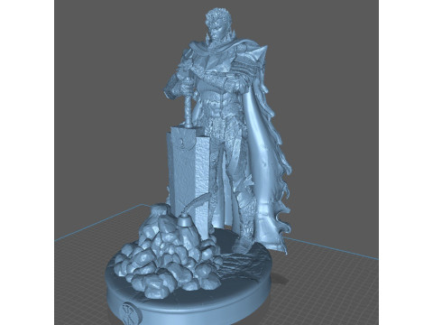 Berserk Fanart Miniatures Ready to Print 3D 프린트 모델