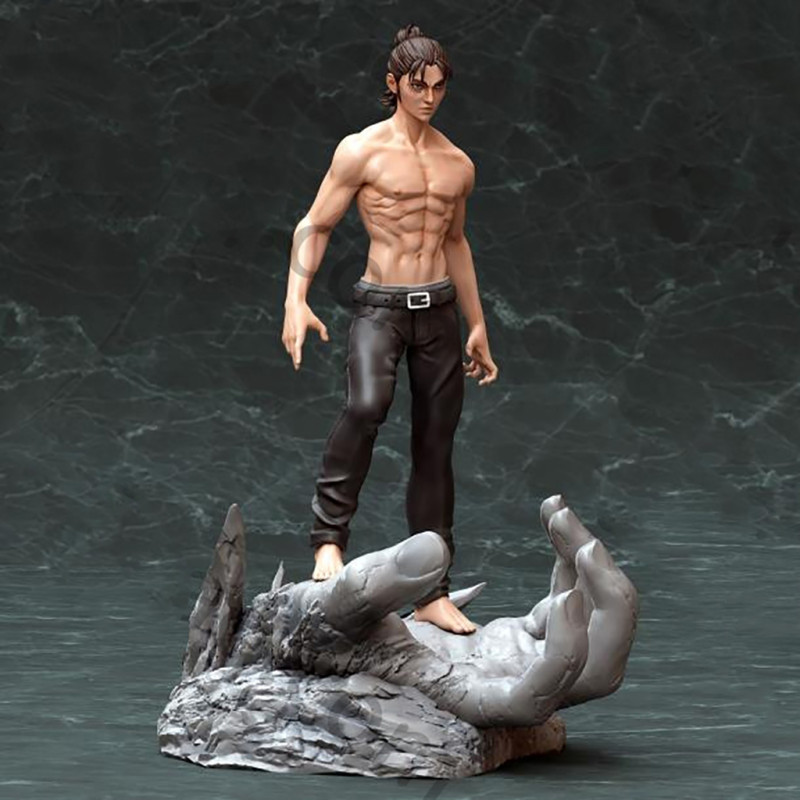 Eren Jaeger Miniatures Ready to Print Model do druku 3D .c4d .max .obj .3ds .fbx .stl .blend 