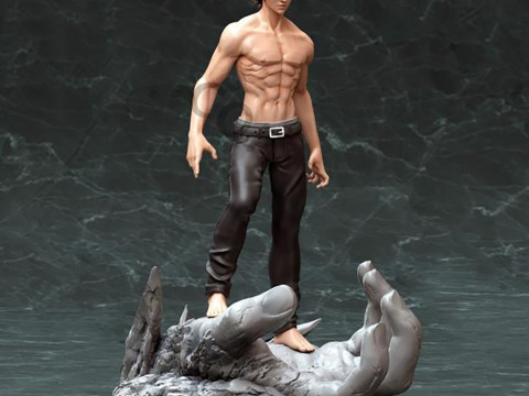 Eren Jaeger Miniatures Ready to Print 3D-printmodel