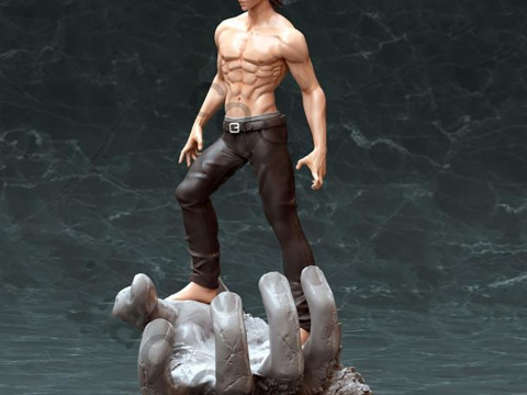 Eren Jaeger Miniatures Ready to Print Model do druku 3D
