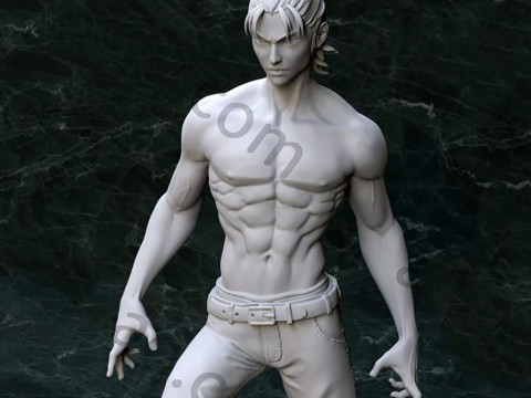 Eren Jaeger Miniatures Ready to Print Model do druku 3D
