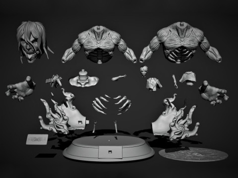 Eren Titan 3D print model 3D Print Model