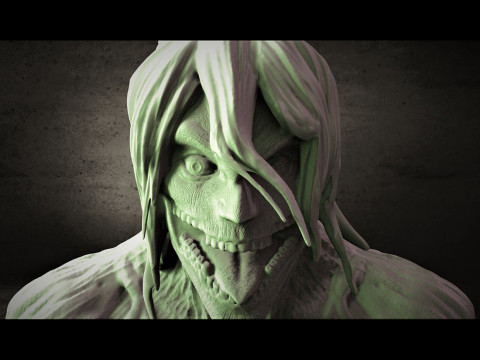 Eren Titan 3D print model 3D Print Model