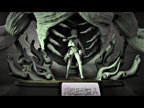 Eren Titan 3D print model 3D Print Model