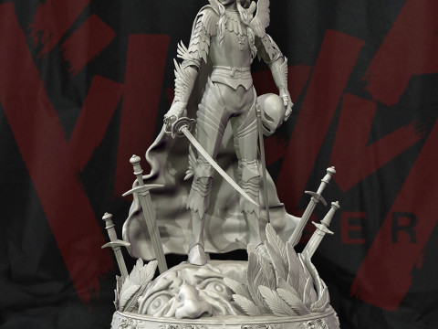 Griffith the White Hawk - Berserk Ready to Print 3D Принт Модель