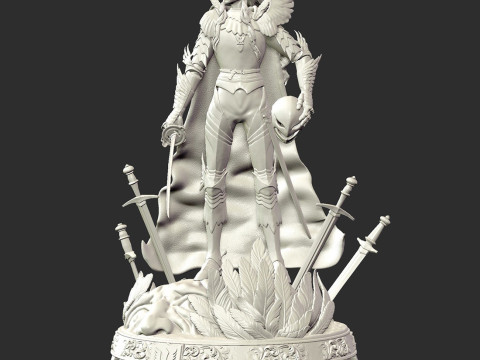 Griffith the White Hawk - Berserk Ready to Print Modello di stampa 3D