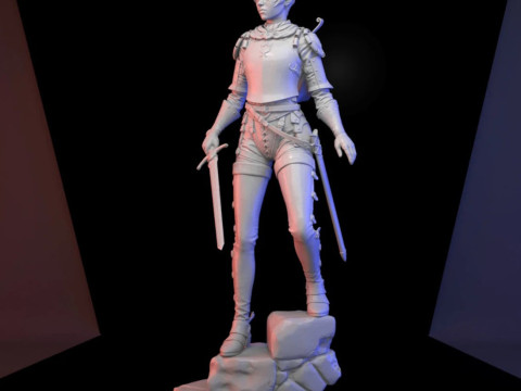 Berserk Casca Ready to Print 3D Принт Модель