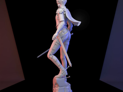 Berserk Casca Ready to Print Model do druku 3D