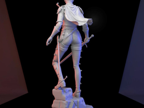 Berserk Casca Ready to Print Model do druku 3D
