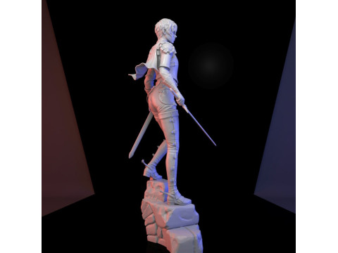 Berserk Casca Ready to Print Model do druku 3D