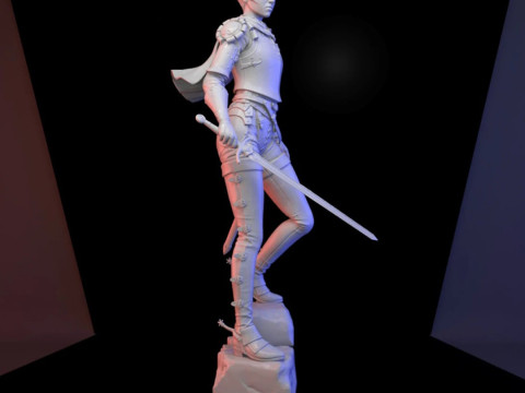 Berserk Casca Ready to Print Model do druku 3D