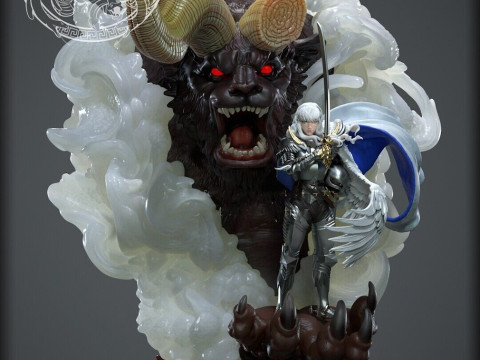 Berserk Griffith Ready to Print 3D Print Model