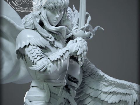 Berserk Griffith Ready to Print 3D Print Model
