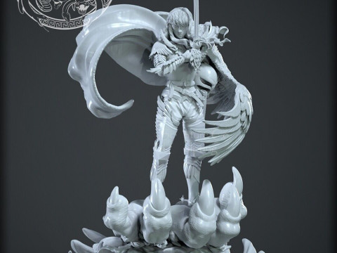 Berserk Griffith Ready to Print 3D Print Model