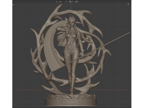 Power from Chainsaw Man 3D print model 3D Print Model