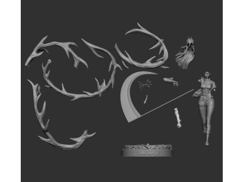 Power from Chainsaw Man 3D print model 3D Print Model
