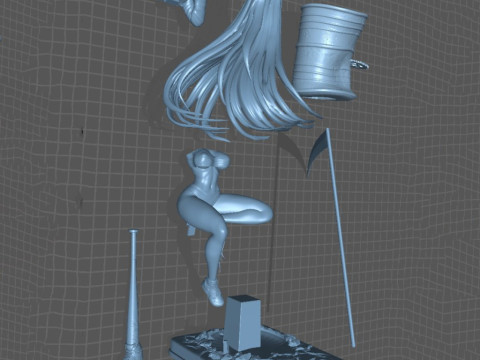 Power Chainsaw Man Ready to Print Model do druku 3D