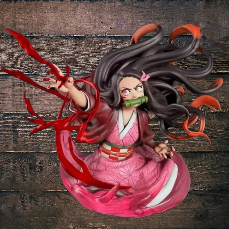 Nezuko Bust Ready to Print 3D Print Model .c4d .max .obj .3ds .fbx .stl .blend 