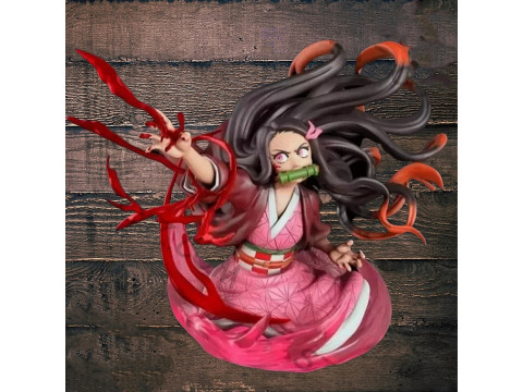 Nezuko Bust Ready to Print 3D Принт Модель