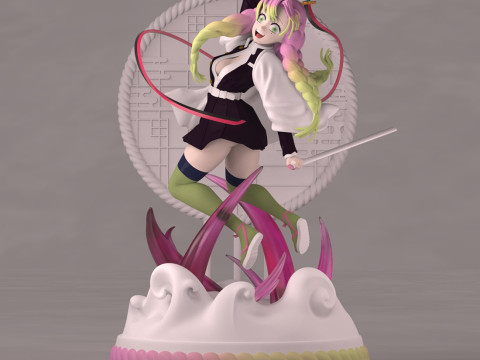Kanroji Mitsuri Ready to Print 3D Print Model