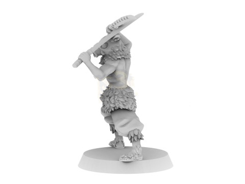 Inosuke Hashibira Demon Slayer Ready to Print 3D-Druckmodell