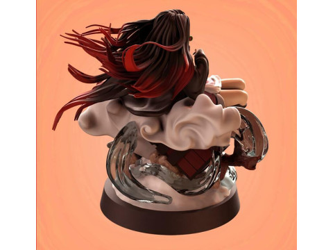 Demon Slayer Kamado Nezuko Ready to Print Model Cetak 3D