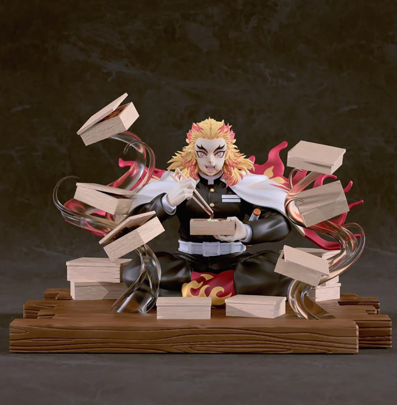 Kyojuro Rengoku Demon Slayer Ready to Print 3D Print Model .c4d .max .obj .3ds .fbx .stl .blend 