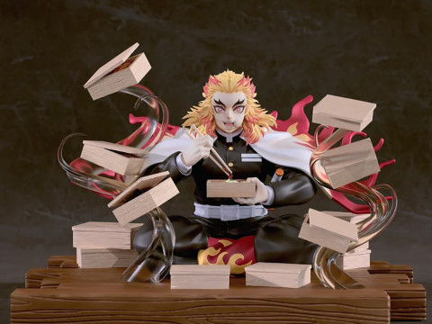 Kyojuro Rengoku Demon Slayer Ready to Print 3D Принт Модель