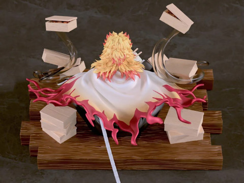 Kyojuro Rengoku Demon Slayer Ready to Print 3D Print Model