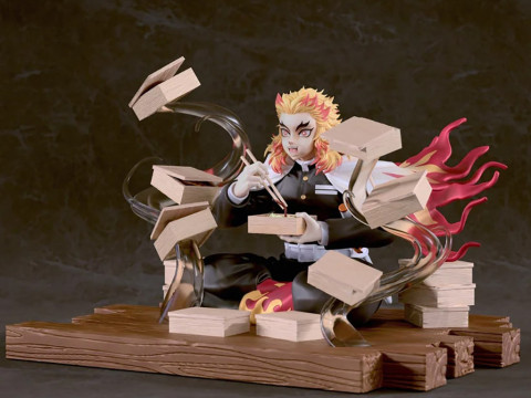Kyojuro Rengoku Demon Slayer Ready to Print 3D Print Model