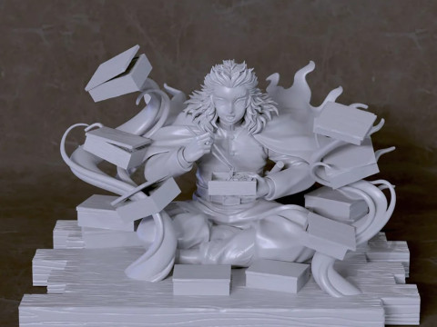 Kyojuro Rengoku Demon Slayer Ready to Print 3D Print Model