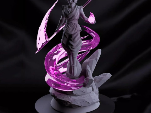 Dragon Ball Goku Black Statue Ready to Print 3D Принт Модель