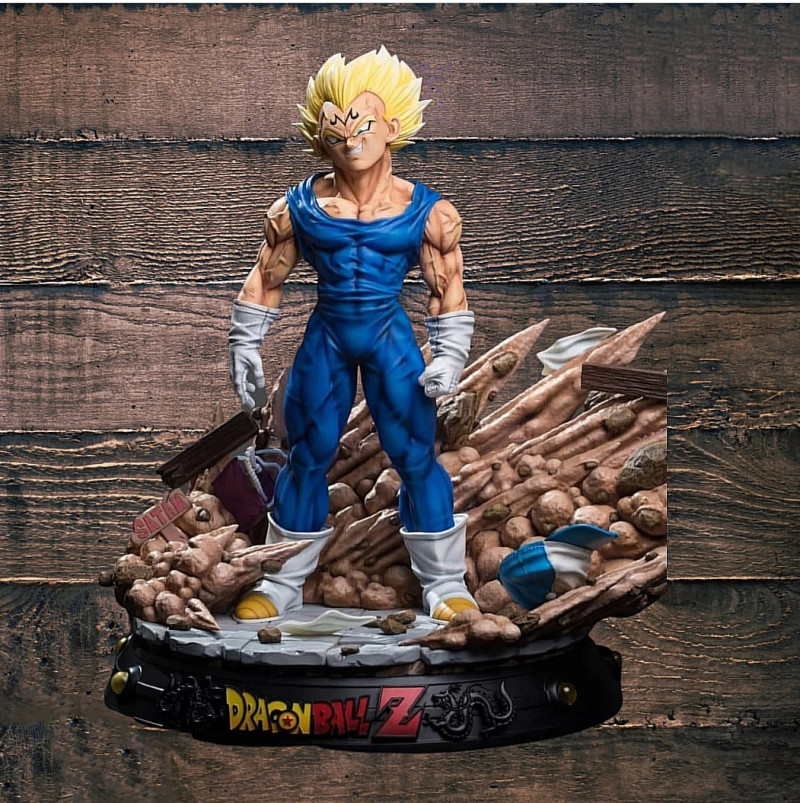 Majin Vegeta Ready to Print 3D Принт Модель .c4d .max .obj .3ds .fbx .stl .blend 