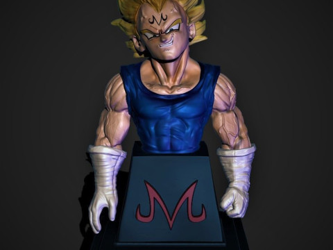 Majin Vegeta Ready to Print 3D Принт Модель