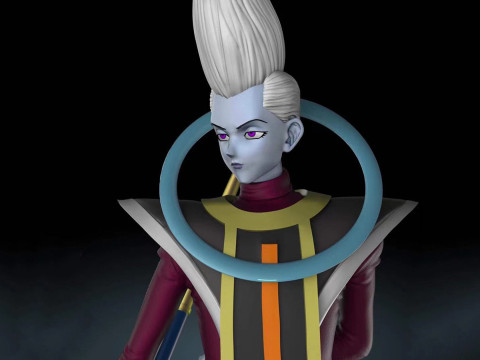 Transcendent Studios - Beerus Whis Dragon Ball Ready to Print 3D Print Model