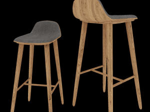 EVA SOLO ABALONE BARSTOOL Modelo 3D
