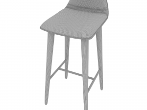EVA SOLO ABALONE BARSTOOL 3D Модель