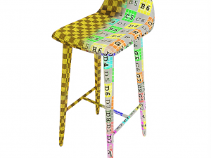 EVA SOLO ABALONE BARSTOOL 3D Модель