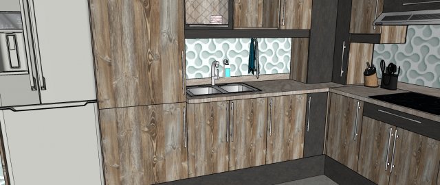 Kitchen 3D Model .c4d .max .obj .3ds .fbx .stl .blend 