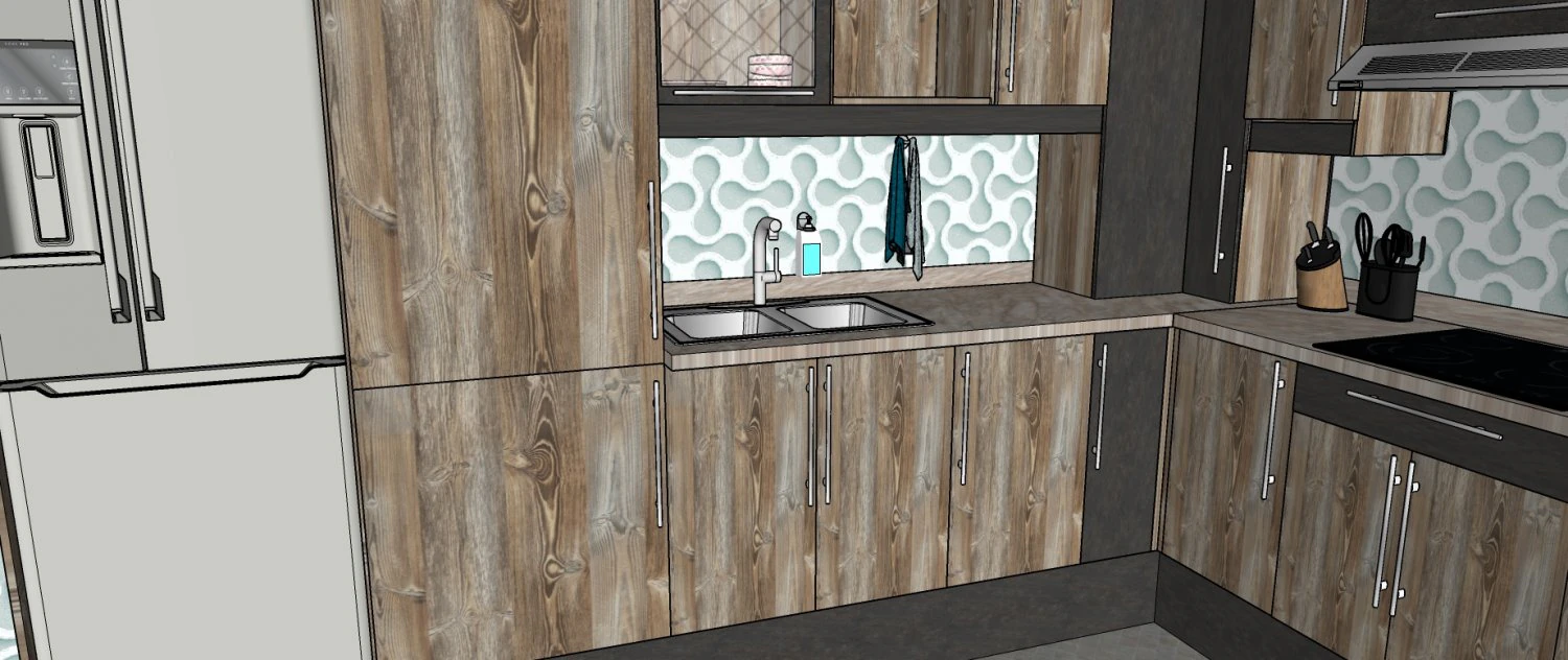 Kitchen 3D Model .c4d .max .obj .3ds .fbx .stl .blend