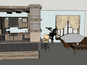 Kitchen 3D Model