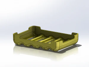 Soap Dish and it Mould 3D Model