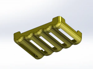 Soap Dish and it Mould 3D Model