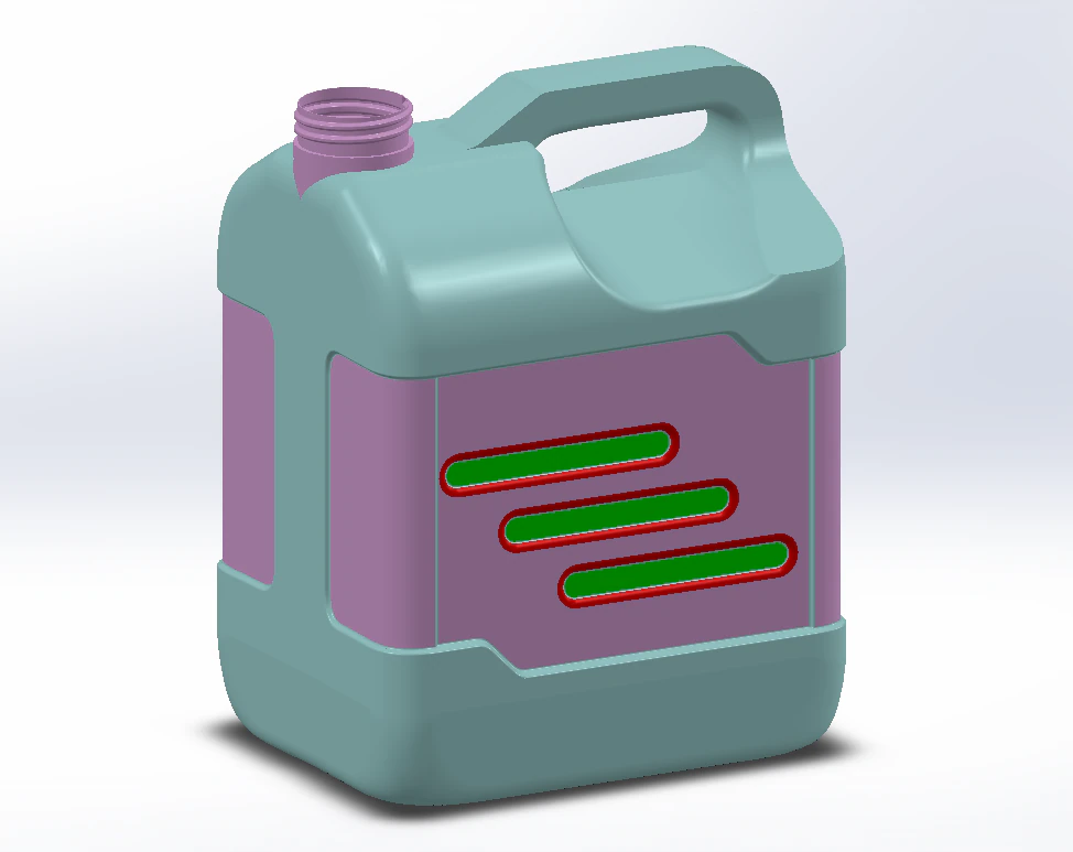 of Oil Can 3D Model .c4d .max .obj .3ds .fbx .stl .blend 