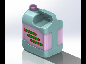 of Oil Can 3D Model