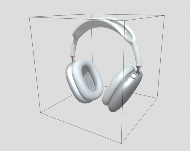 Airpodsmaxios14obj Model 3D .c4d .max .obj .3ds .fbx .stl .blend 