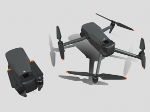 DJI Mavic 3 Pro Modello 3D