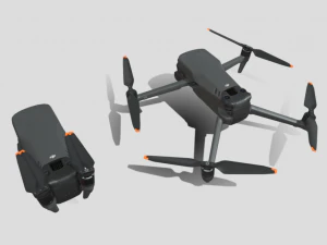 DJI Mavic 3 Pro 3D Model